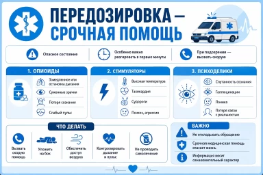 Помощь при передозировке в Щёкино