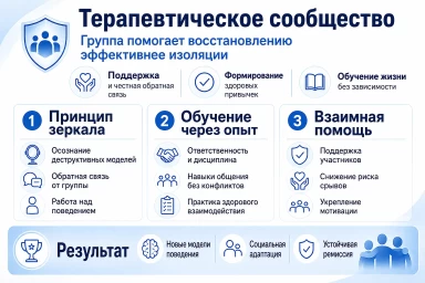 Терапевтическое сообщество в Щёкино