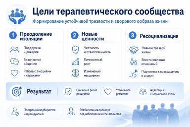 Терапевтическое сообщество в Щёкино